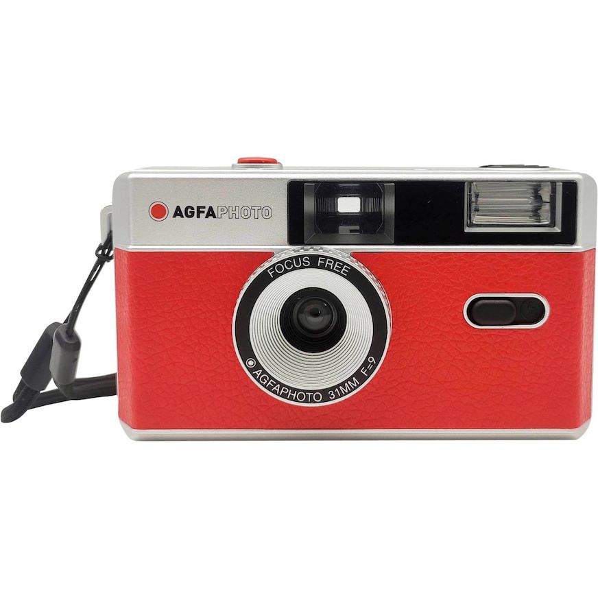 AgfaPhoto wiederverwendbare 35mm Kamera rot