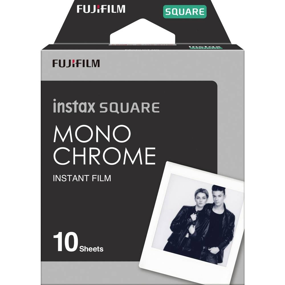 Fuji Instax Square Schwarzweiss (10 Blatt)