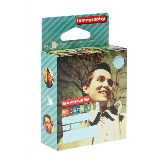 Lomography Redscale 50-200 ISO 135 (Pack of 3)