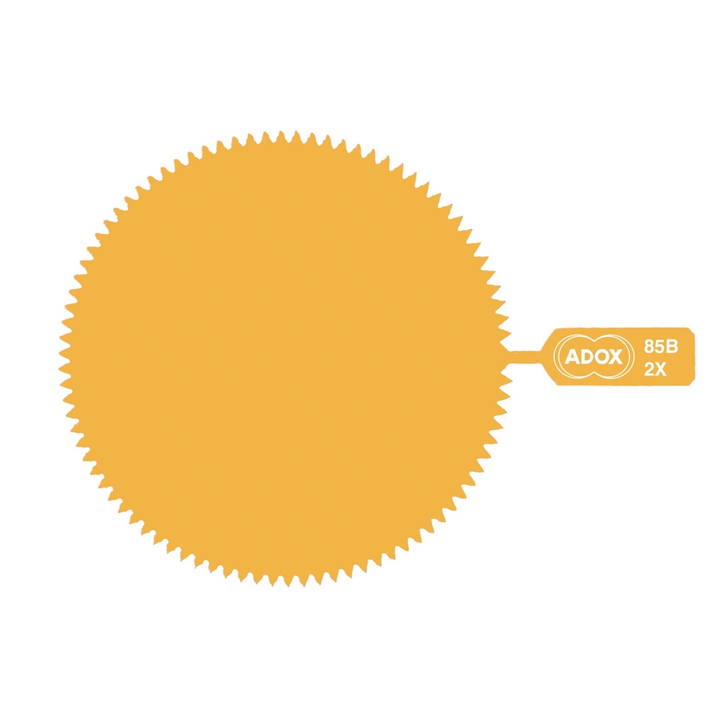 ADOX M52 *SNAP-ON* 85B gelatine filter
