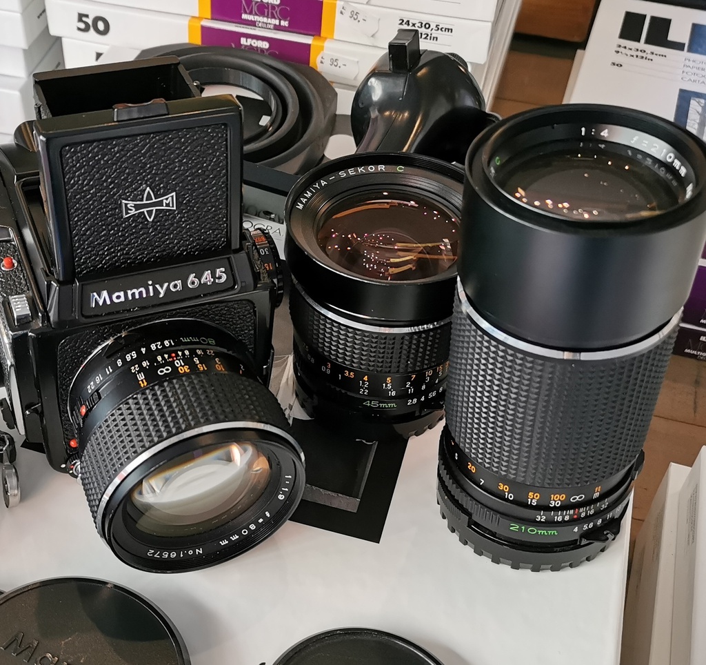 Mamiya 645 1000s Set (revidiert)