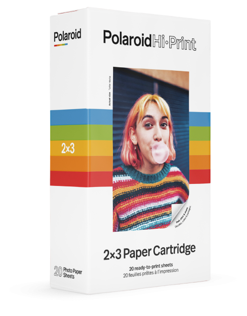 Polaroid Hi-Print 2x3 Papierkassette (20 Blatt)