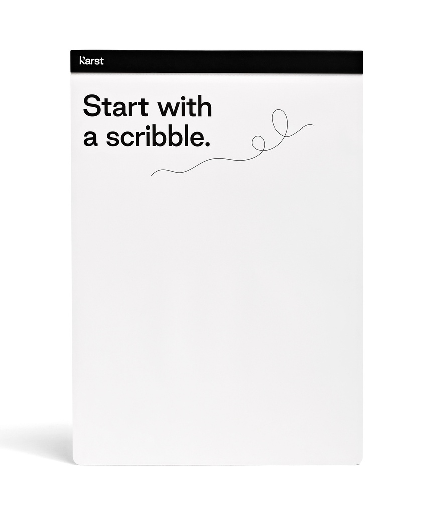 Karst Stone Paper A4 Notepad - Blank