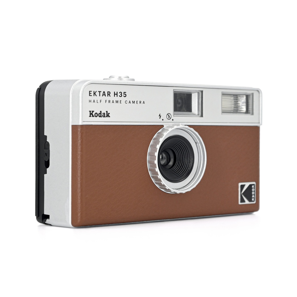 KODAK EKTAR H35 Half Frame Camera, brown