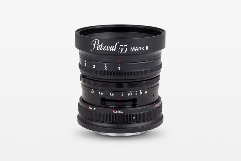 Lomo New Petzval 55 f/1.7 MKII Art Lens (Canon RF Mount, Anodized Aluminium Black)