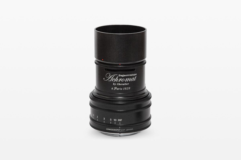 Lomo Daguerreotype Achromat 2.9/64 Art Lens (Nikon F Mount, Aluminium Black)