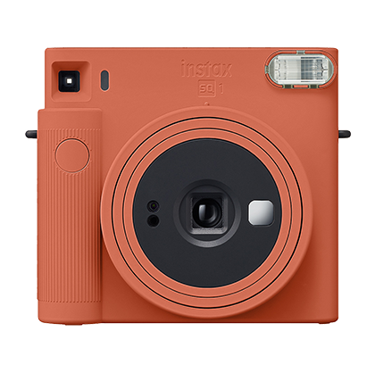 Fuji Instax Square SQ1 Camera Terracotta Orange