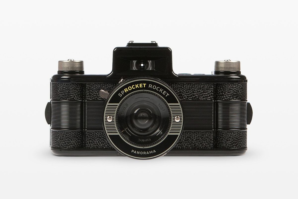 Lomography Sprocket Rocket 35 mm Film Panoramic Kamera (schwarz)