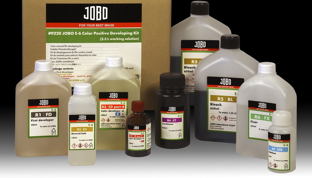 Jobo E-6 Kit-Colore-positivo, liquido, Kit da 2.5 litri #9220