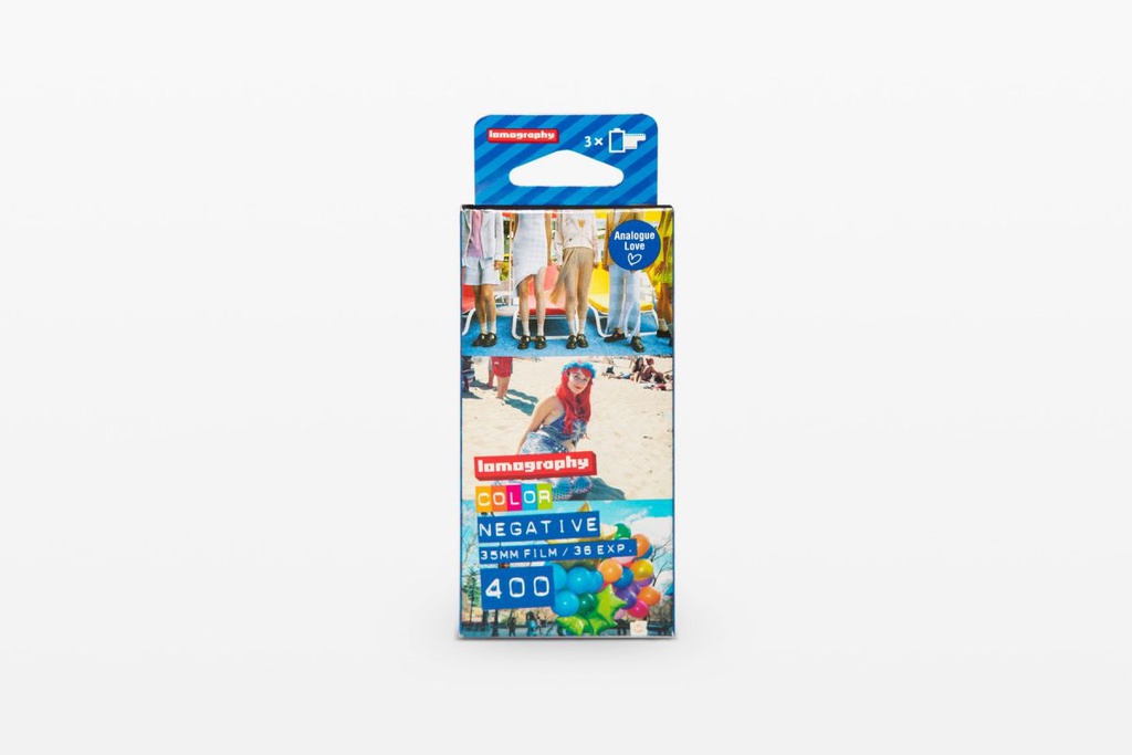 Lomography Color Negative ISO 400 35mm (3 films)