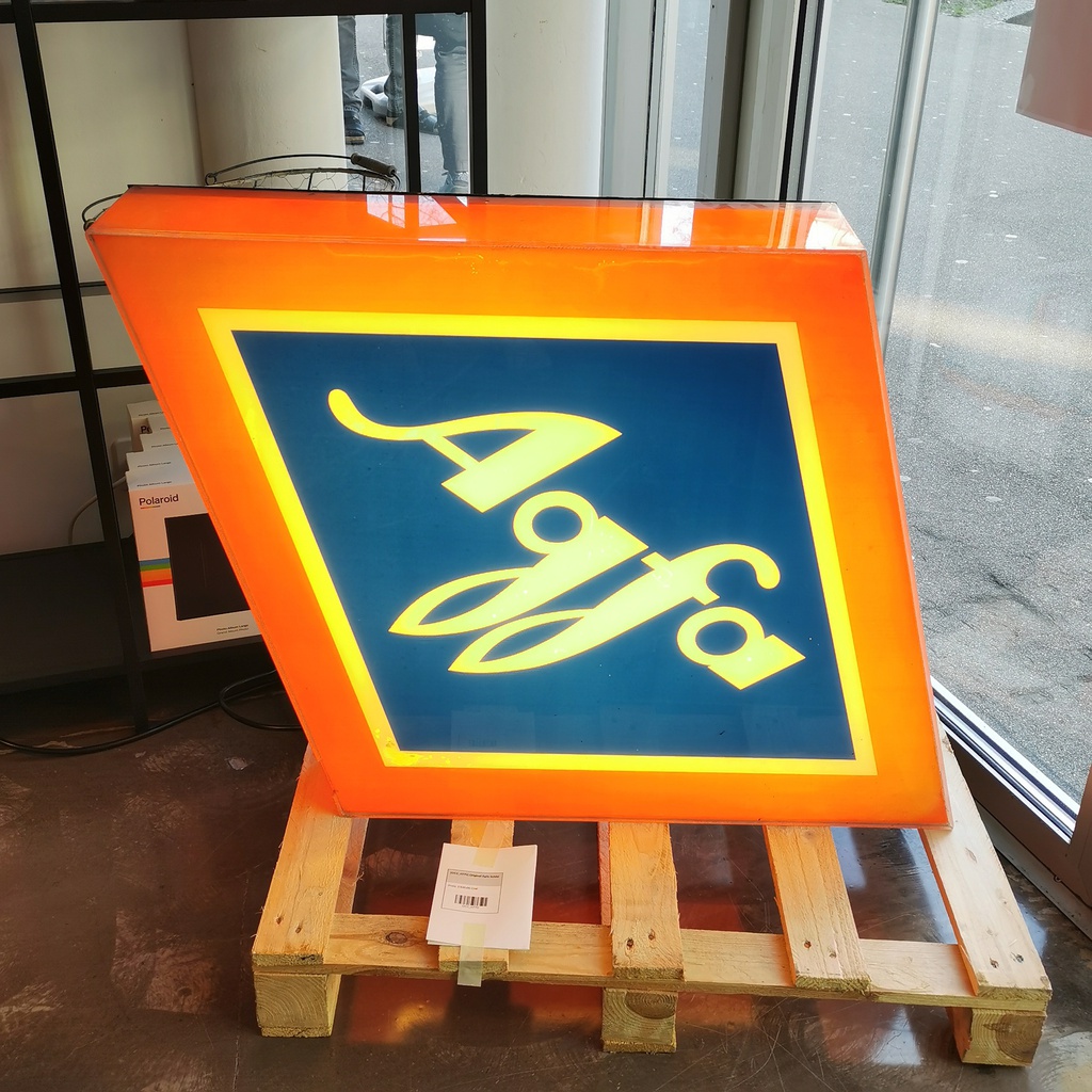 Original Agfa Schild