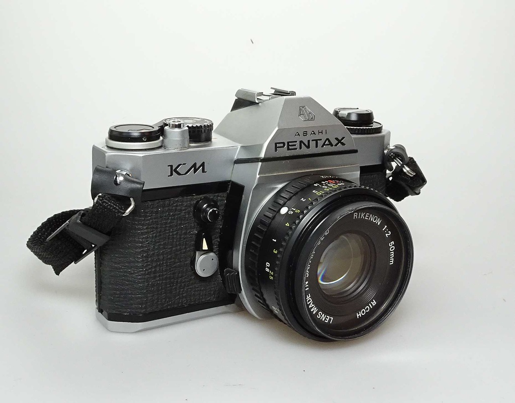 Asahi Pentax KM + Rikenon 50mm f2