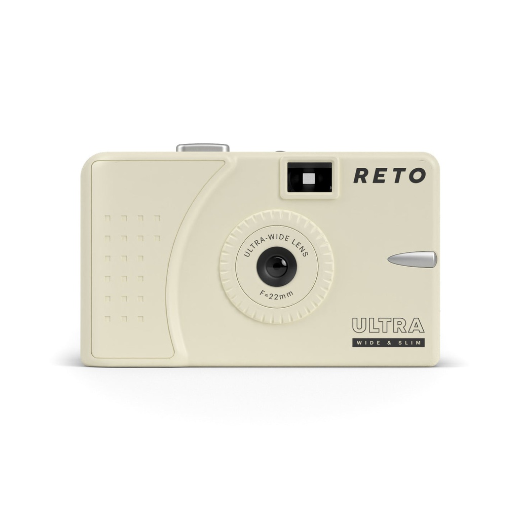 RETO Ultra Wide &amp; Slim Film Camera - CREAM