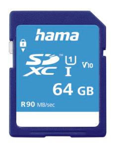 Hama SDXC 64GB Class 10 UHS-I 45 MB / s