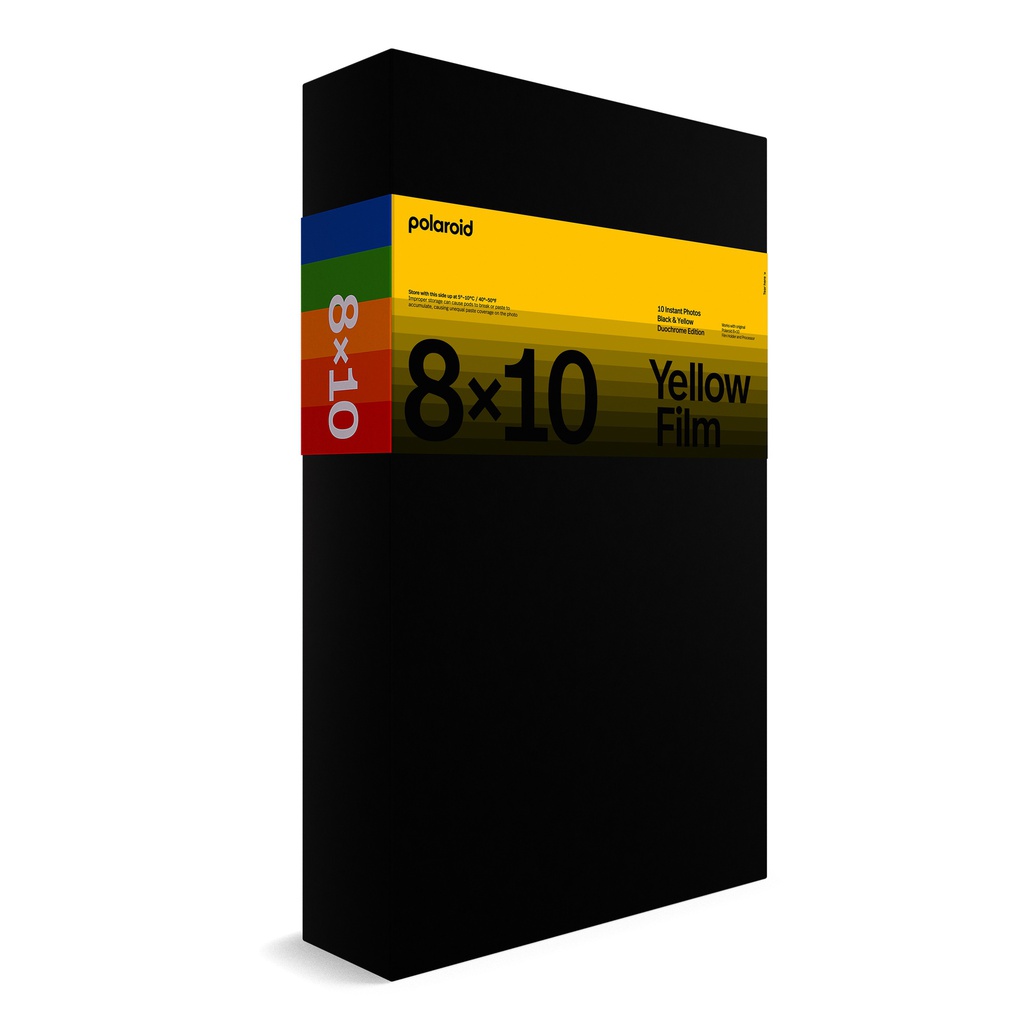 Polaroid 8x10'' Black & Yellow Duochrome Edition