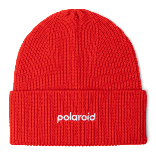 Polaroid Beanie (red)