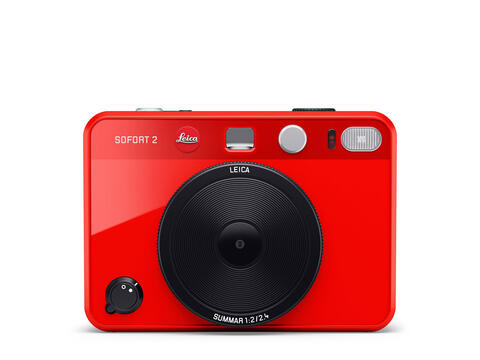 Leica SOFORT 2 hybrid instant camera (red)