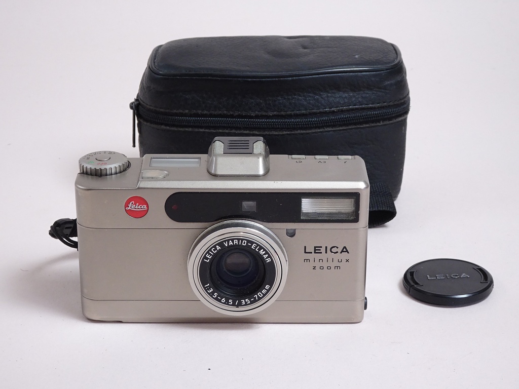 Leica Minilux Zoom + Ledertasche