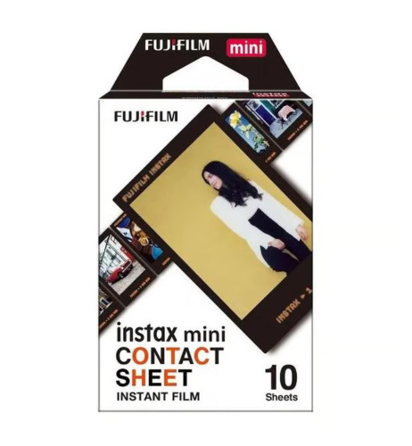 Fuji instax mini Sofortbildfilm 10 Aufnahmen "Contact Sheet"