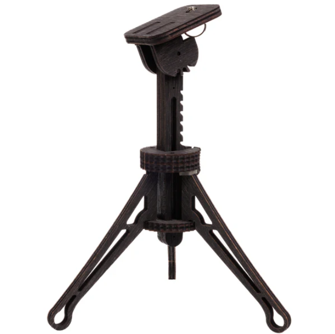 Jollylook DIY Decorative Camera Tripod (stained brown)