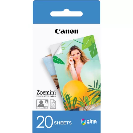 Canon ZINK™ 5 x 7,6 cm Fotopapier (20 Blatt)