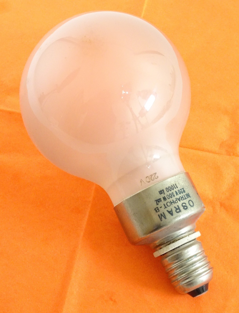 Glühlampe 220V 500W, E27