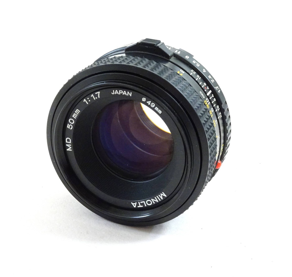 Minolta MD 50 mm, f:1.7