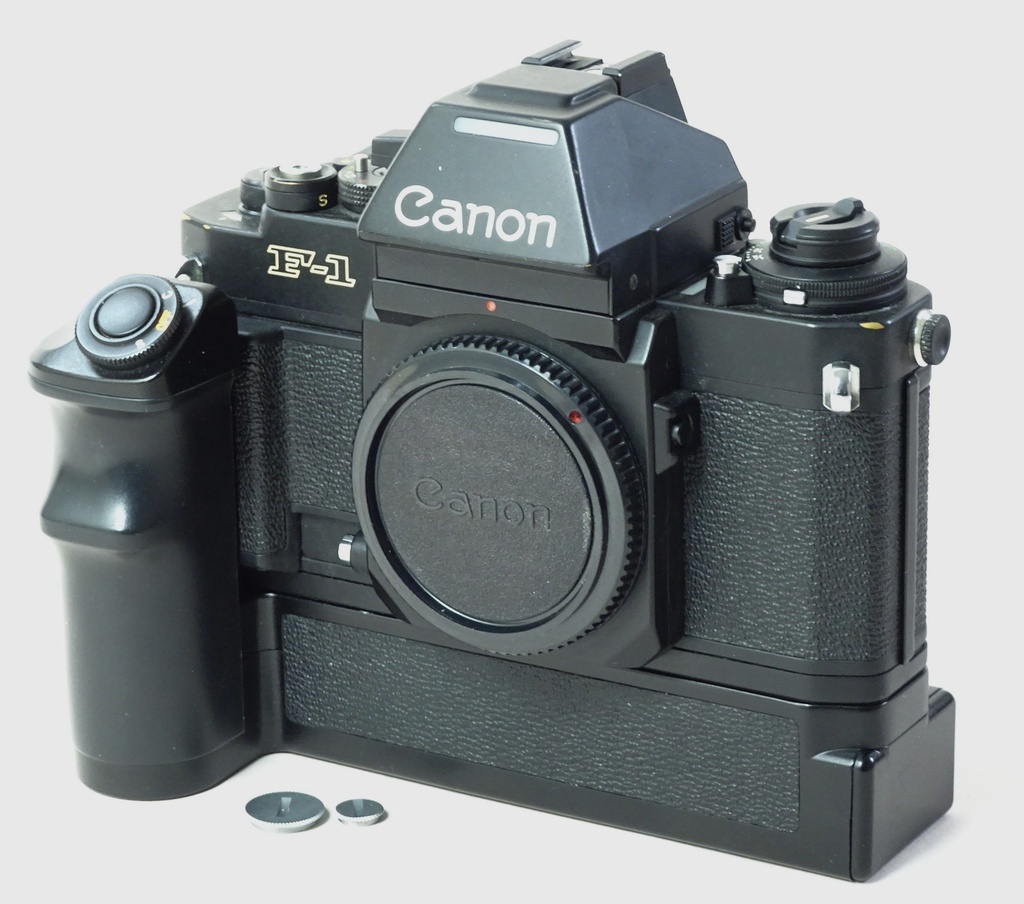 Canon F1 new mit AE Powerwinder FN