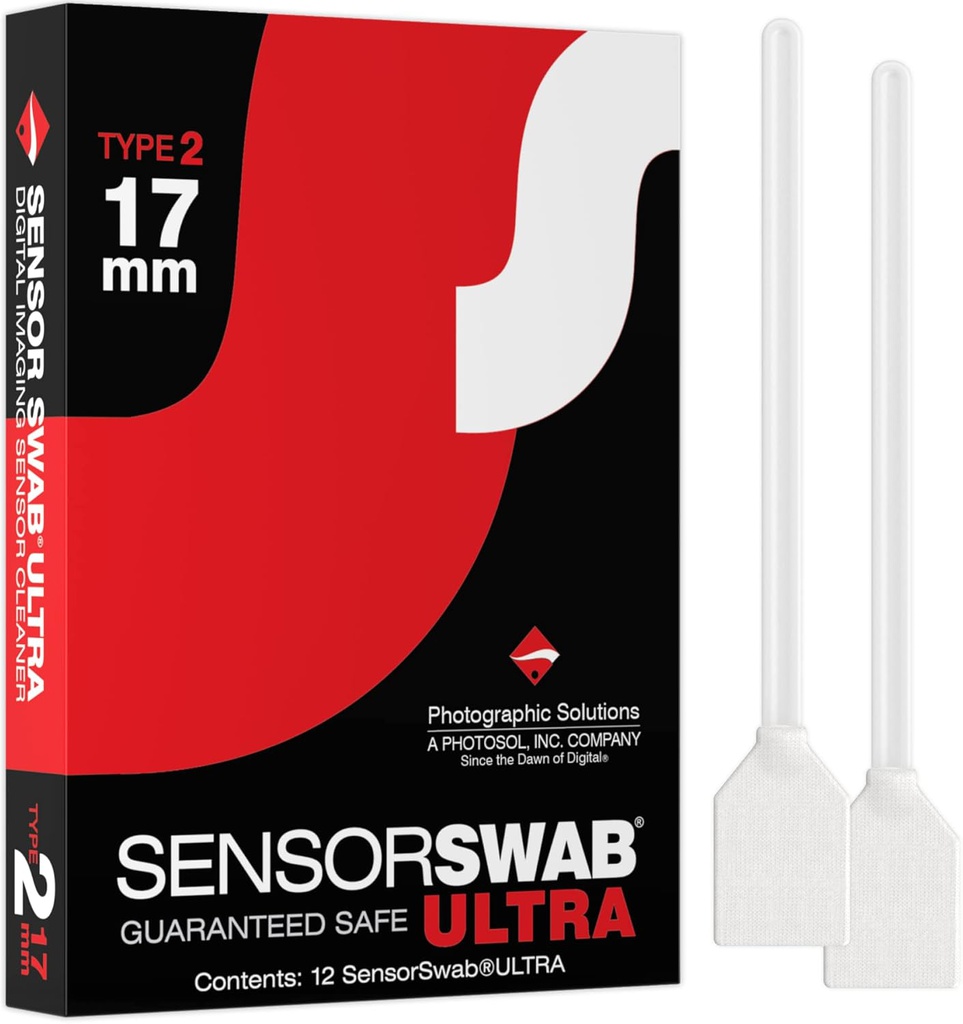 Photographic Solutions SENSORSWAB Type 2 - 17mm - 12 pcs