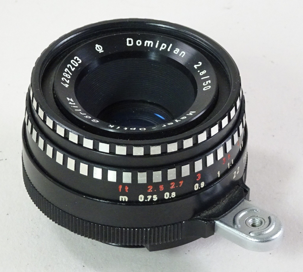 Meyer-Optik Görlitz Domiplan 50mm f2.8 (für Exakta) 
