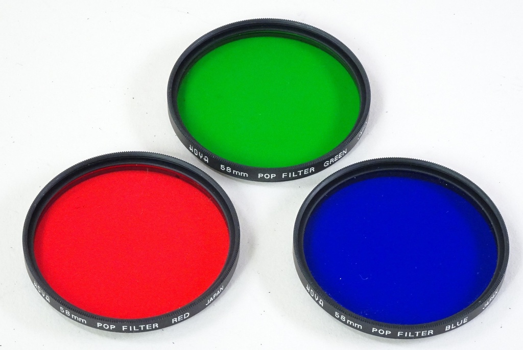Set RGB Filter 58mm