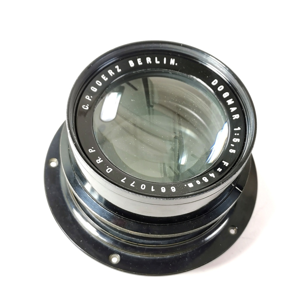 Dogmar Grossformatobjektiv f5.5 480mm D.R.P. C. P. Goerz