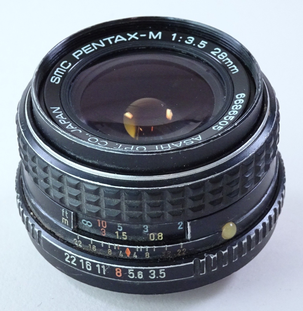 Pentax K 28mm f3,5