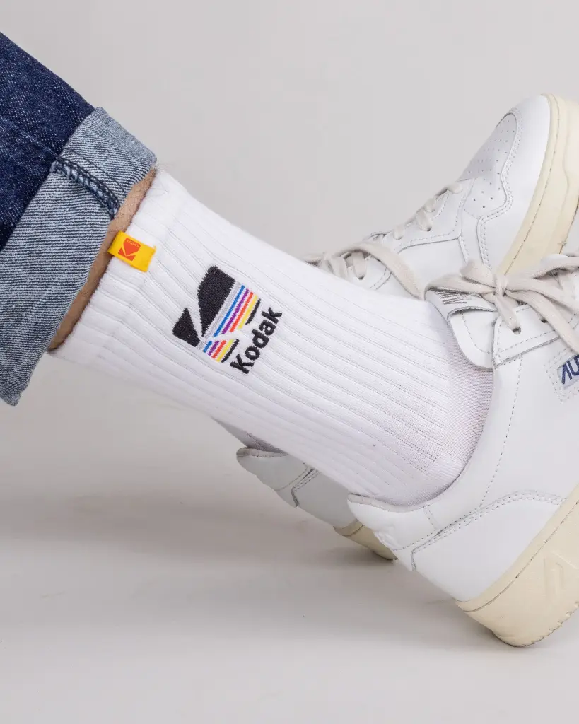 KODAK SOCKS WHITE 41-45  