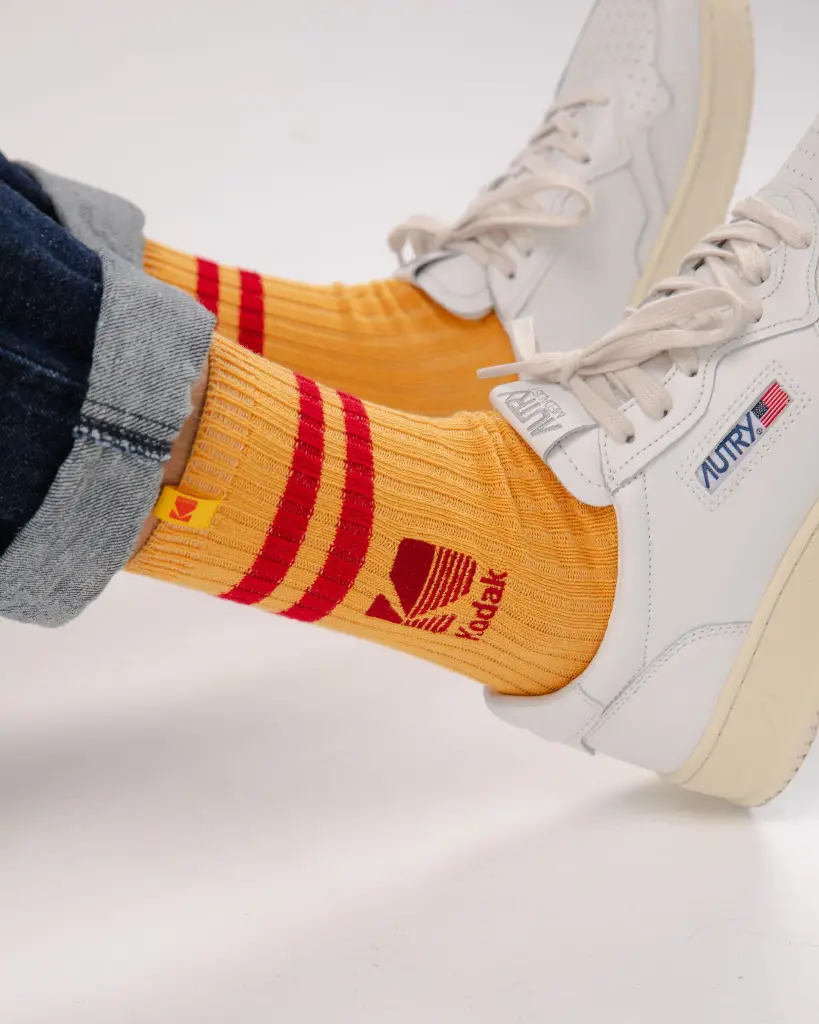 KODAK SOCKS YELLOW 36-40