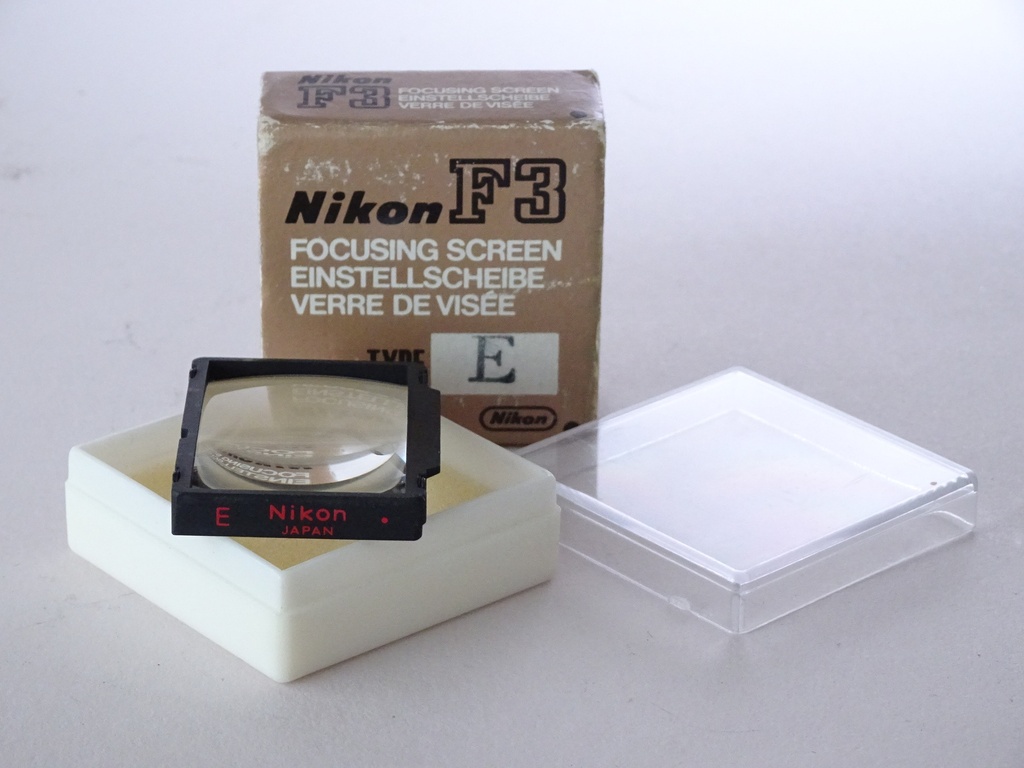 Mattscheibe für Nikon F3, Typ E