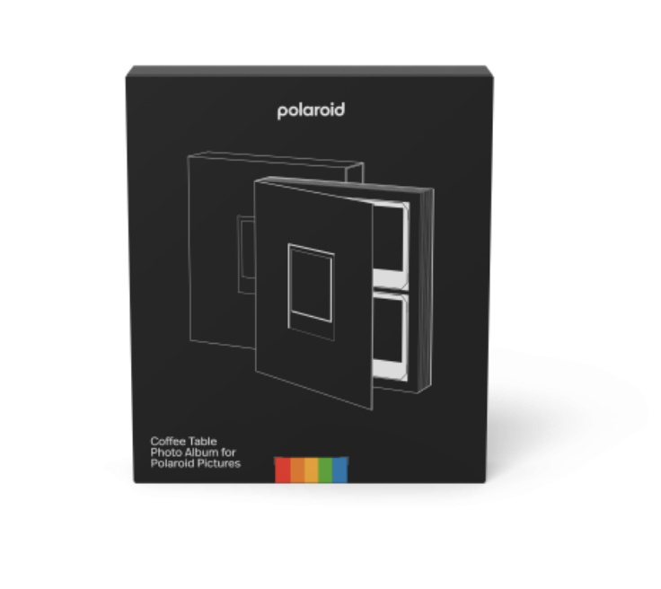 Polaroid Photo Album schwarz (Studio Coffee Table Album)