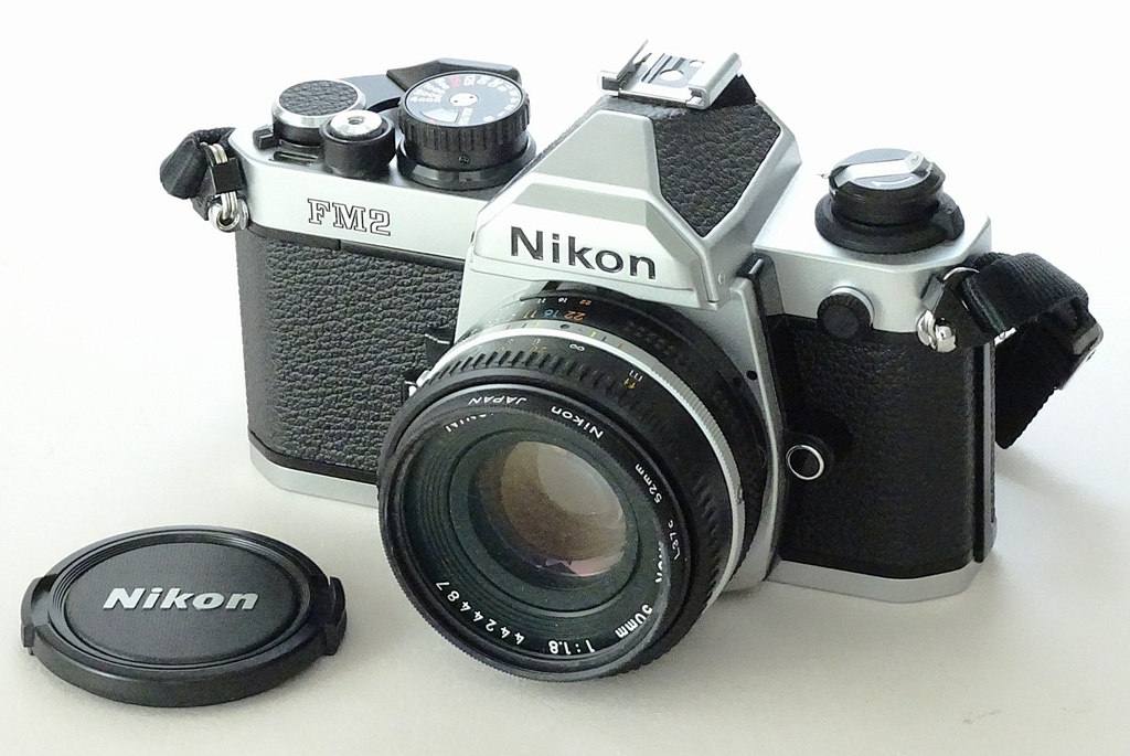 Nikon FM2n mit 50mm f:1,8