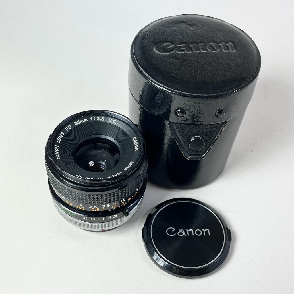 Canon FD 35mm f3.5 S.C.