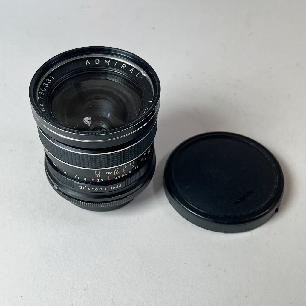 Admiral 28mm f2.8 for Canon FD