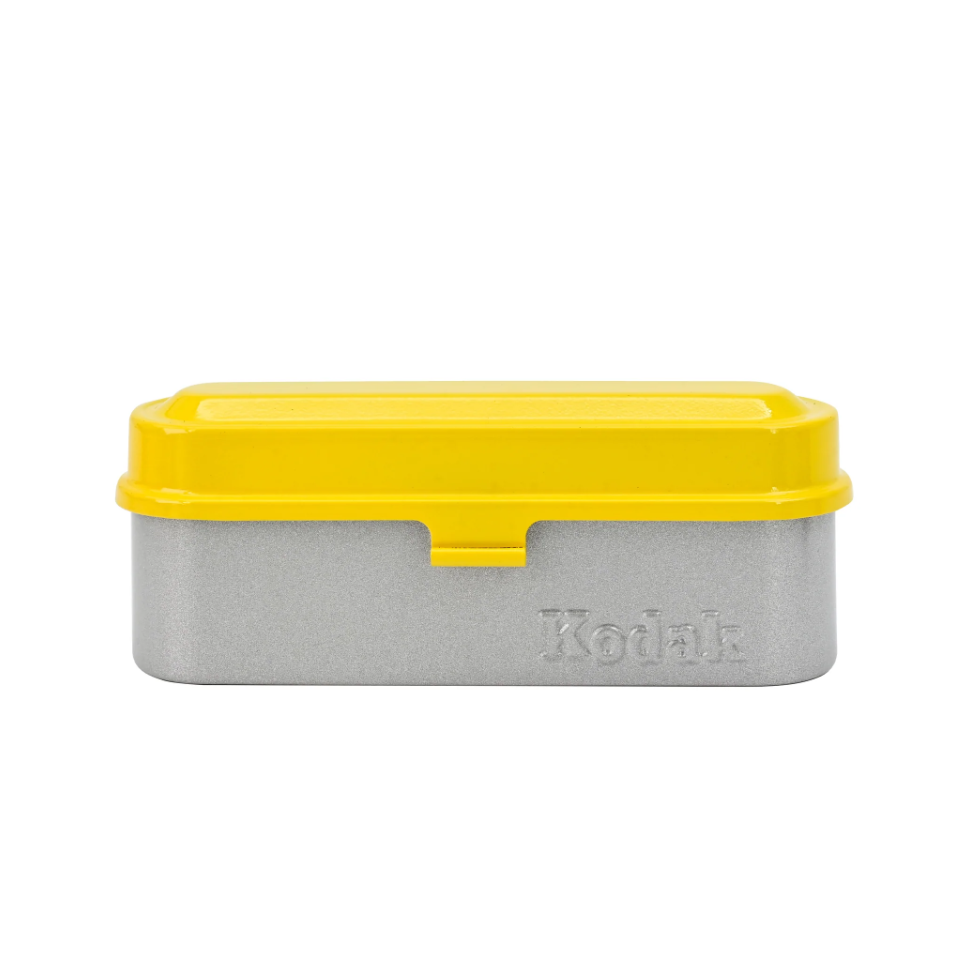 Kodak Film Case 135 chrome/yellow